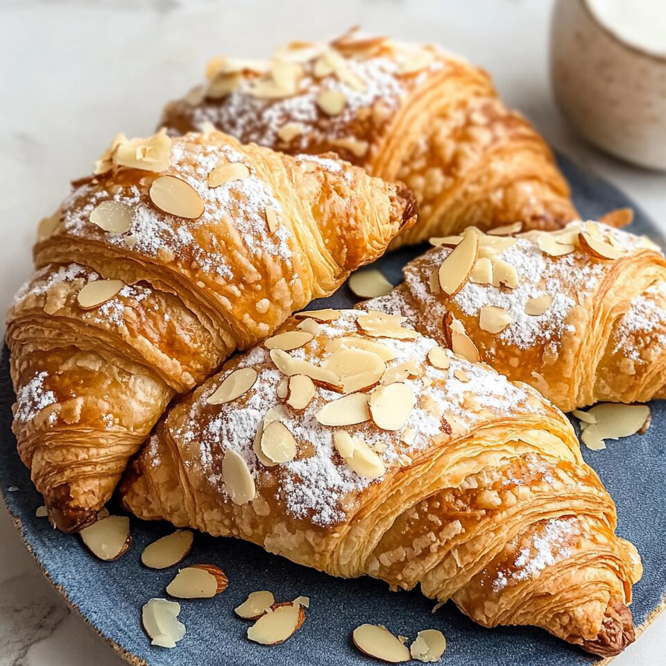 Almond croissant